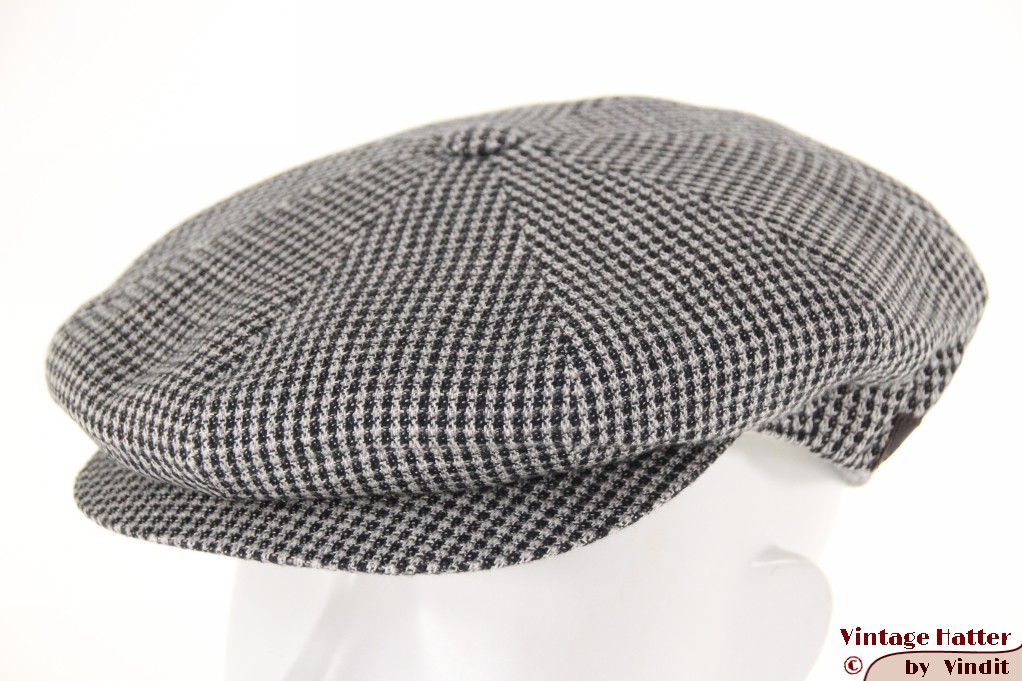 Summer paperboy cap Borsalino Travel grey cotton 54 (XS) [new]